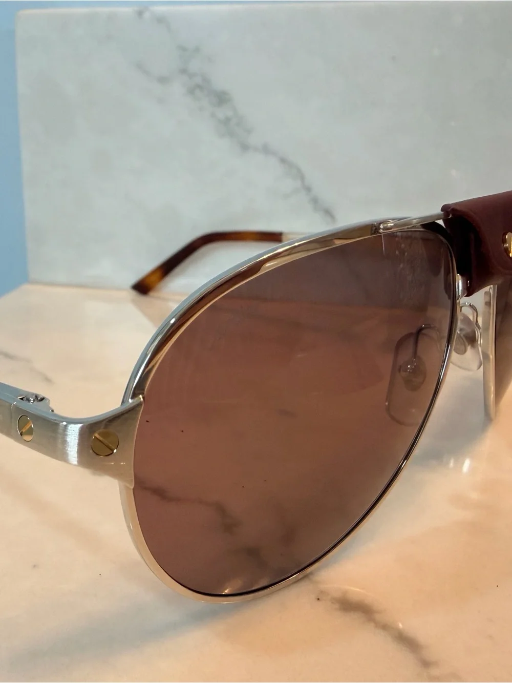 Cartier w/COA. CT0034S- 007 sunglasses
